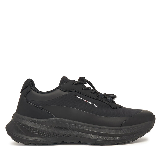 Sneakersy Tommy Hilfiger T3X9-35270-1844 M Czarny - chłopięce