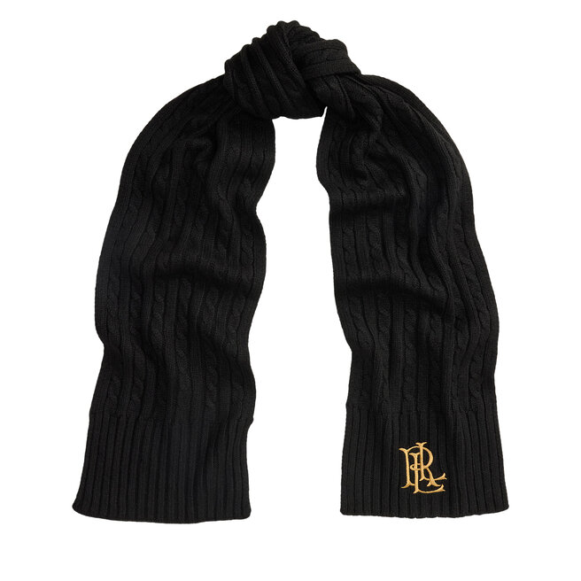 Szalik LAUREN RALPH LAUREN 454P23506003 Czarny -