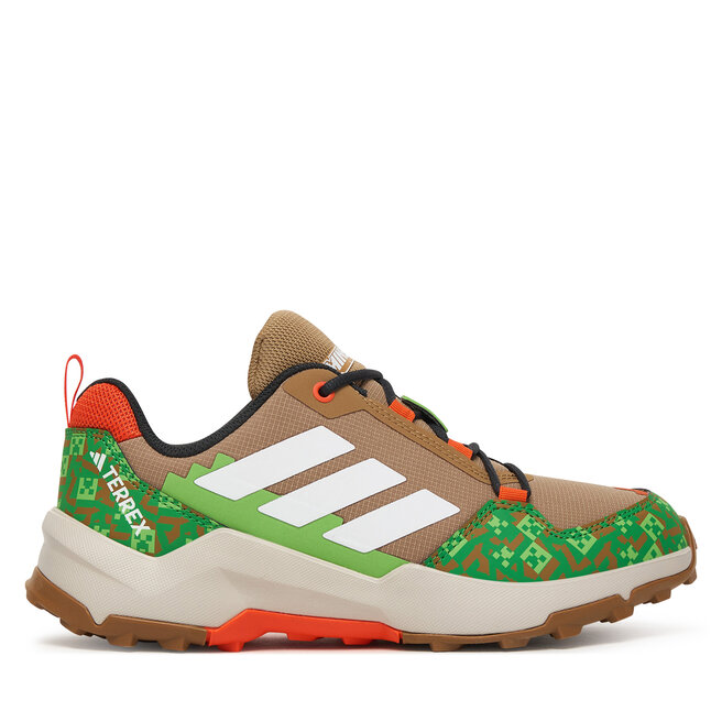 Trekkingi adidas Minecraft Terrex Ax4R Hiking JR1289 Brązowy - dziecięce