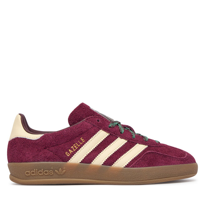 Sneakersy adidas Gazelle KJ8316 Bordowy - kobiece