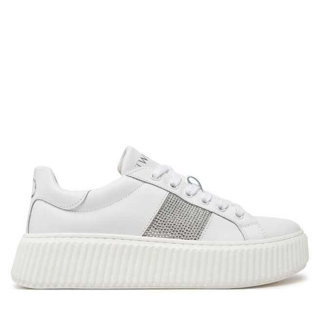 Sneakersy TWINSET 251GCJ018 Biały - kobiece