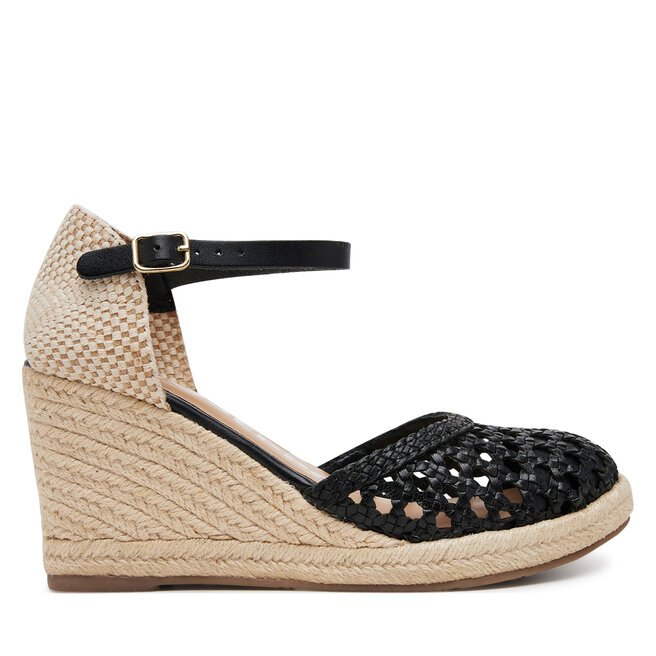 Espadryle Gioseppo Serignan 72281-P Czarny - kobiece