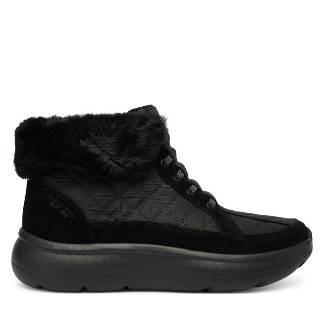 Trzewiki Skechers 144841/BBK Czarny - kobiece