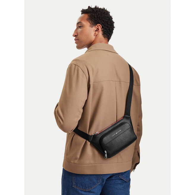 Nerka Tommy Hilfiger Th Central Bumbag AM0AM14755 Czarny -