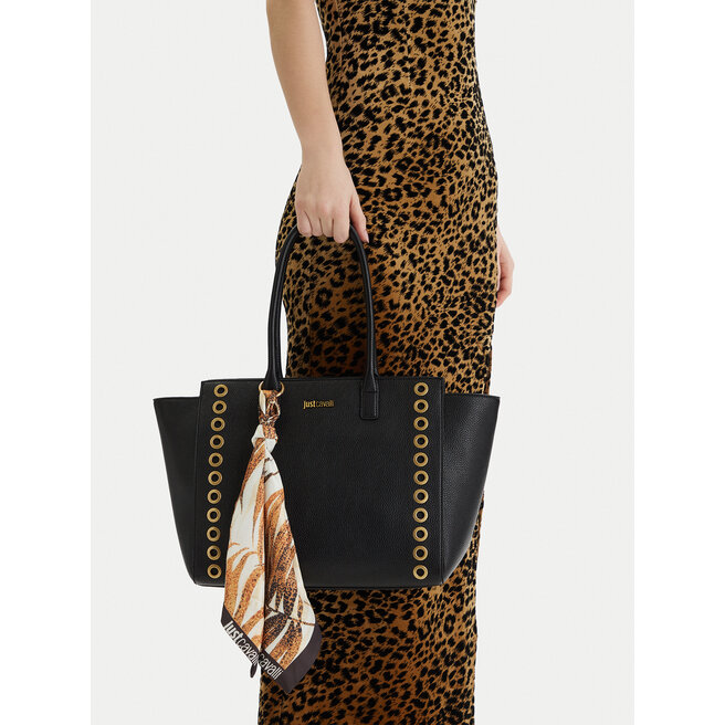 Torebka Just Cavalli 80RA4BF3 ZSB81 Czarny -