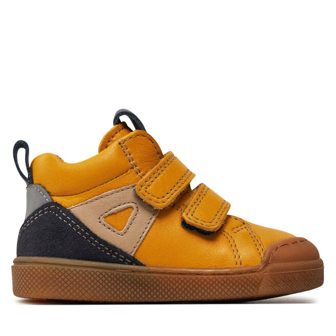 Trzewiki Froddo Rosario High-Top G2110134-7 M Żółty - chłopięce