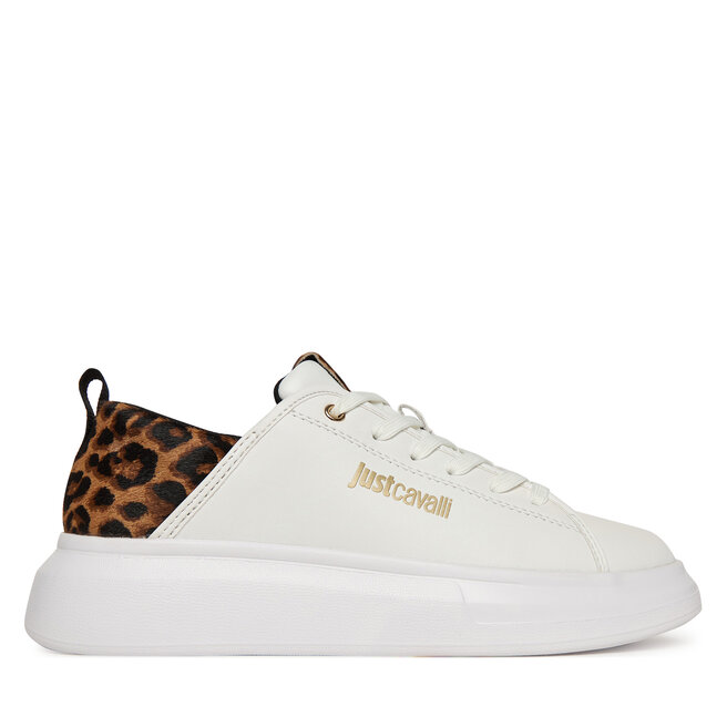 Sneakersy Just Cavalli 79RA3SB7 ZPB58 Biały - kobiece
