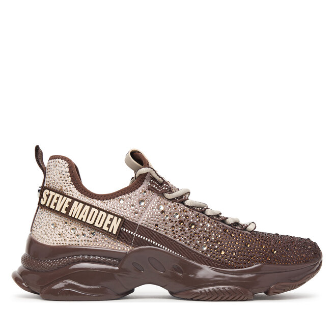 Sneakersy Steve Madden Mistica 11002320 Brązowy - kobiece
