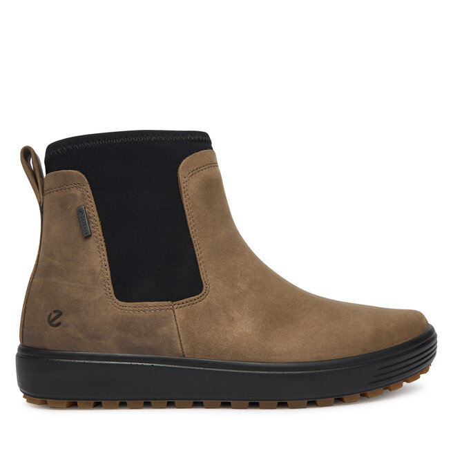 Sztyblety ECCO Soft 7 Tred W 45046302559 Brązowy - kobiece