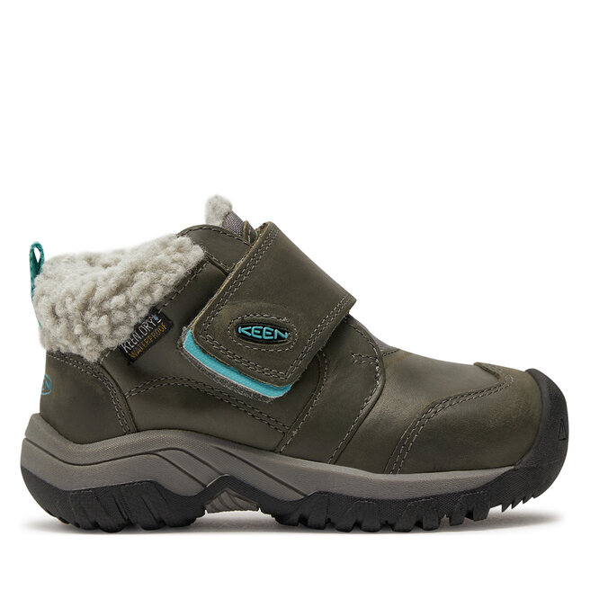 Śniegowce Keen Kootenay IV Mid Wp 1026751 Szary - chłopięce