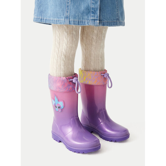 Kalosze FURBY CEO-NJ-AW26-220FUR Fioletowy - dziewczęce