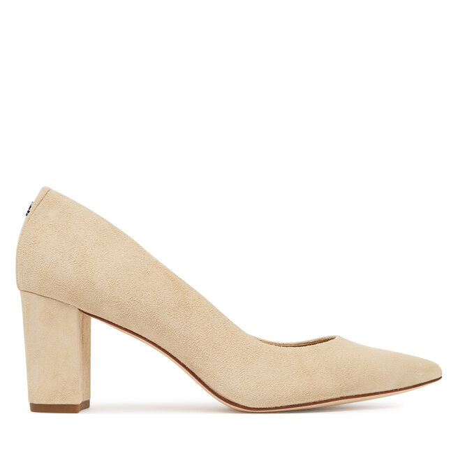 Czółenka LAUREN RALPH LAUREN Kingad 802967743003 Beżowy - kobiece