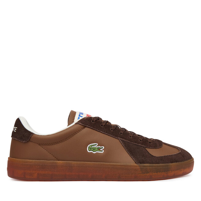Sneakersy Lacoste Baseshot Pro 51SMA0077 Brązowy - męskie