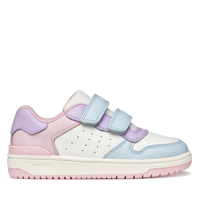 Sneakersy Geox J Washiba Girl J45HXB 000BC C0B8S D Kolorowy - dziewczęce