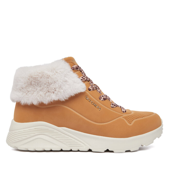 Trzewiki Skechers Uno Lite 310817L/CSNT Brązowy jasny - dziewczęce