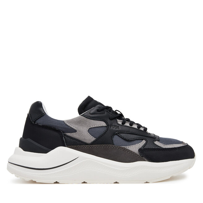 Sneakersy D.A.T.E. Fuga  W421-FG-PU Czarny - kobiece
