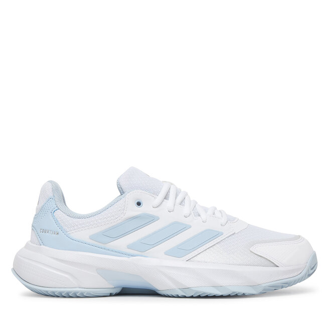 Buty do tenisa adidas Courtjam Control 3 KI3443 Biały - kobiece