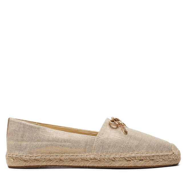 Espadryle MICHAEL Michael Kors Nori 40R4NRFP1D Złoty - kobiece