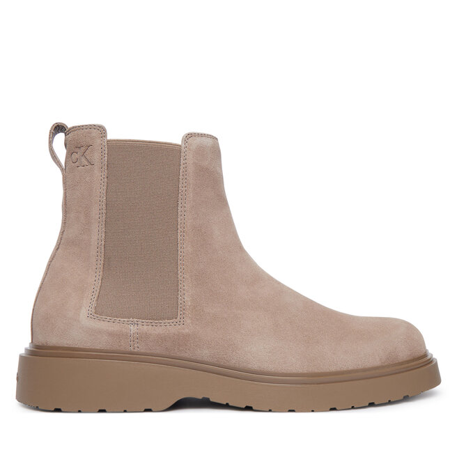 Sztyblety Calvin Klein Combat Ess Chelsea Boot Su YM0YM01372 Brązowy - męskie