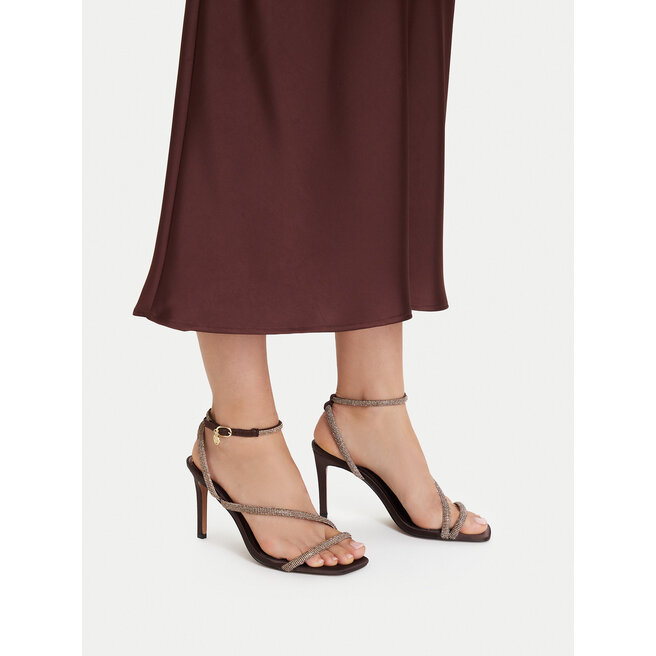 Sandały Nine West CEO-Y3113-1 Brązowy - kobiece
