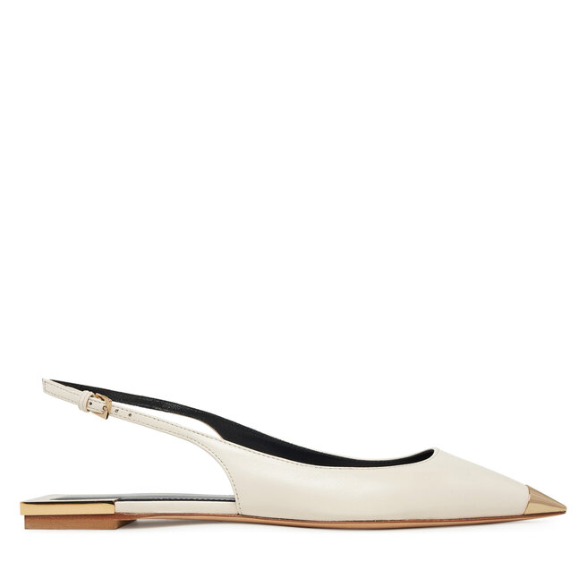 Baleriny Elisabetta Franchi SA-07L-51E2 Écru -