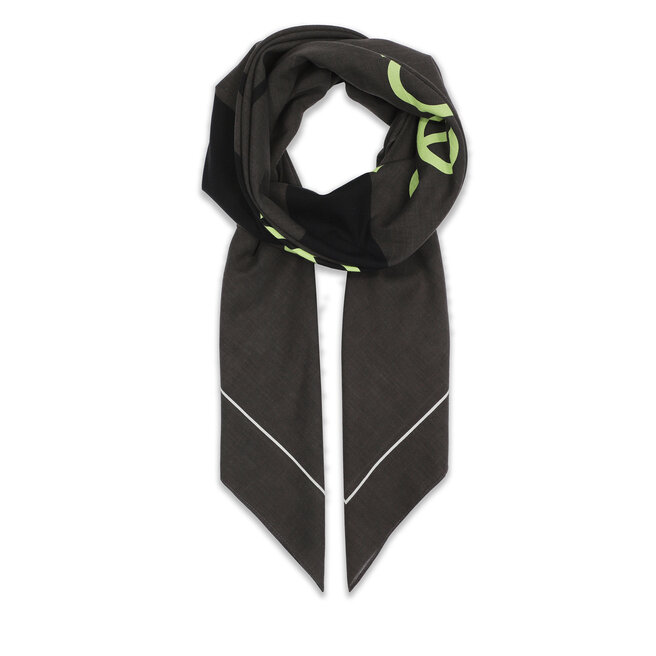 Chusta Calvin Klein Monologo K60K611981 Brązowy -