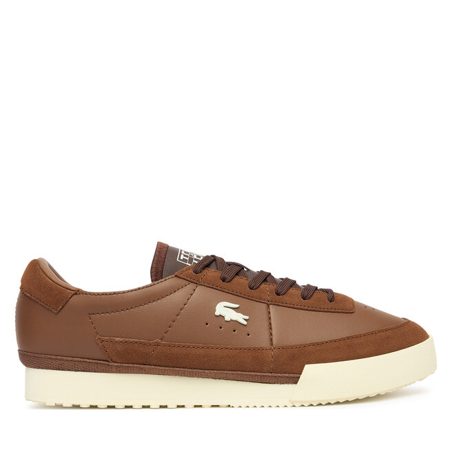 Sneakersy Lacoste Aura 51SMA0066 Brązowy - męskie