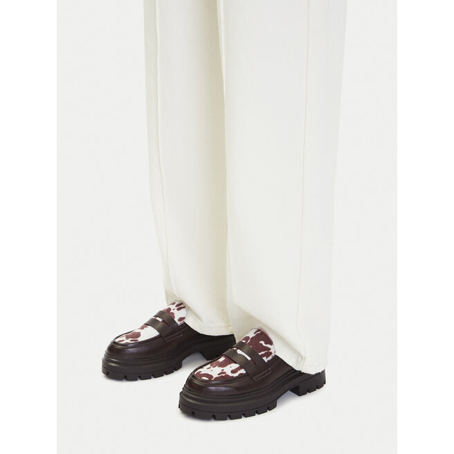 Loafersy JENNY CEO-HY25720-2 Brązowy - kobiece