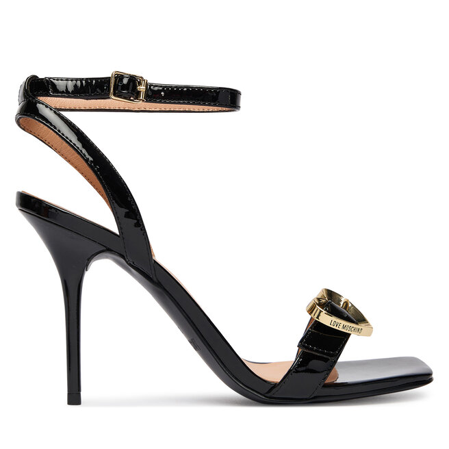 Sandały LOVE MOSCHINO JA16089G1OIH0000 Czarny - kobiece