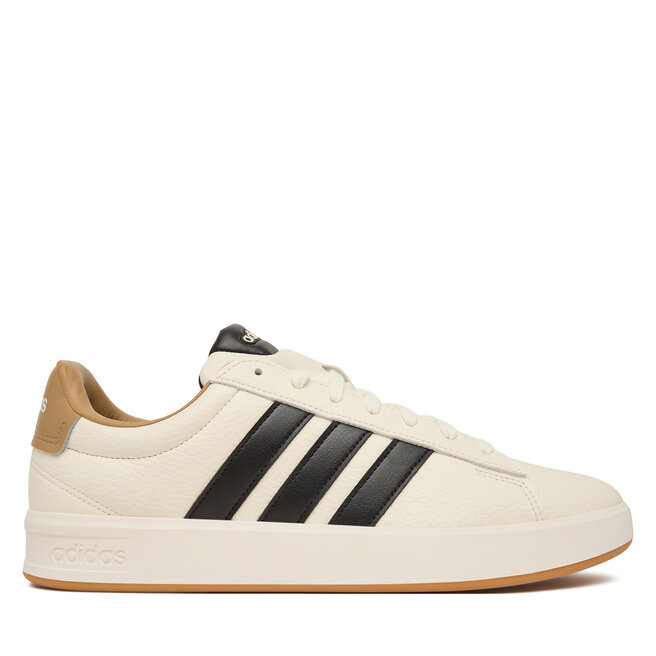 Sneakersy adidas Grand Court 3.0 Shoes KH9521 Kremowy - męskie