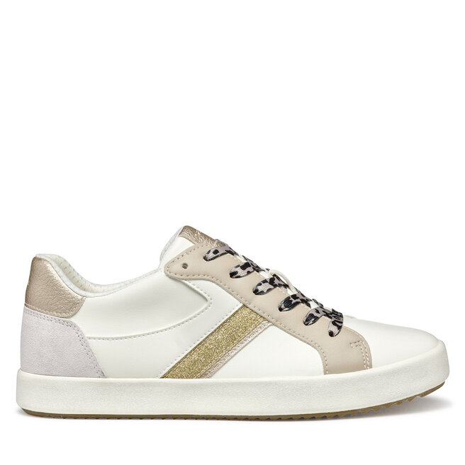 Sneakersy Geox D Blomiee D456HC 05422 C1R5A Biały - kobiece