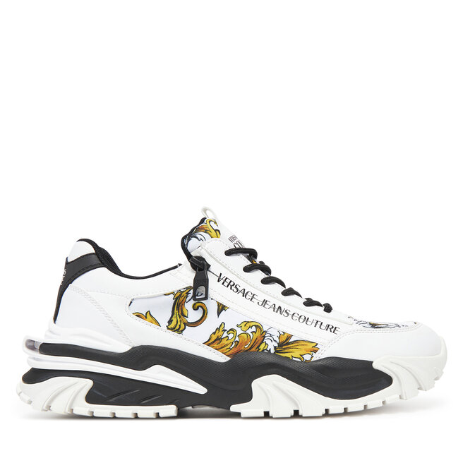 Sneakersy Versace Jeans Couture 78YA3SI5 Biały - męskie