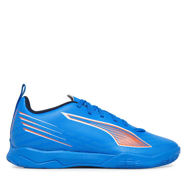 Buty do piłki nożnej Puma Ultra 6 Play It Jr 108538 01 Niebieski - dziecięce