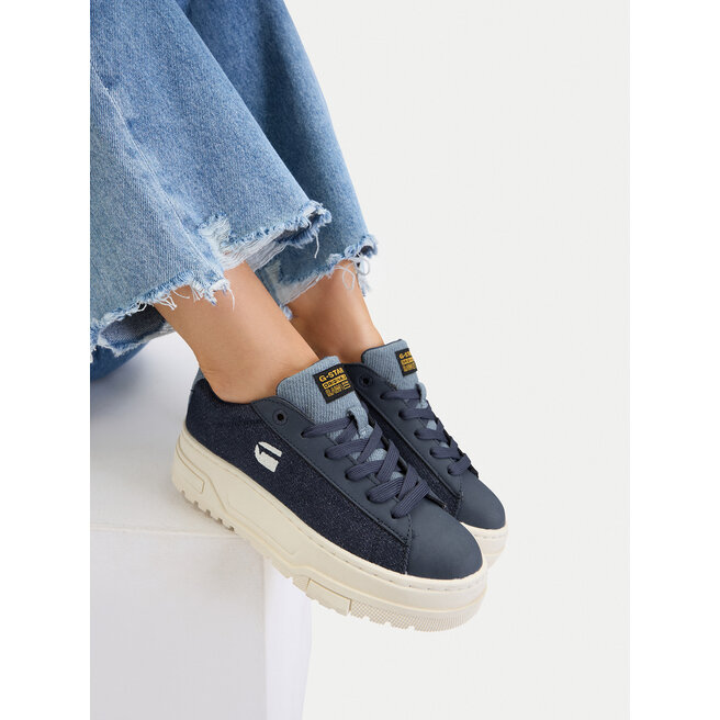 Sneakersy G-Star Raw CEO-COLS Niebieski - kobiece