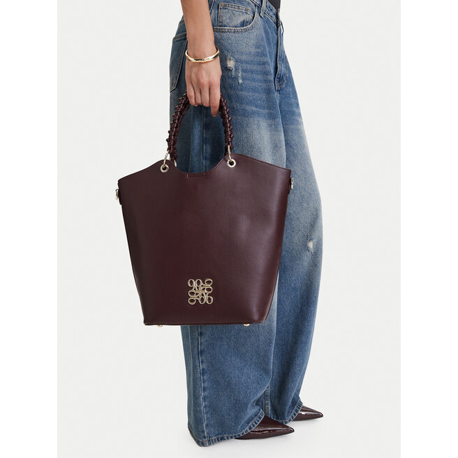 Torebka Nine West EO-HIDDEN CHARM-LDA9444 Bordowy -