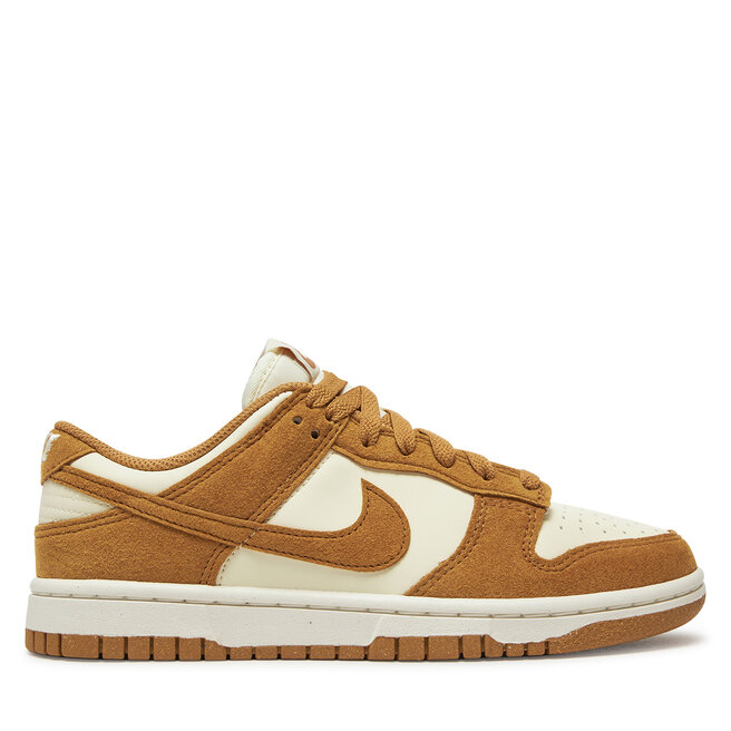 Sneakersy Nike Dunk Low HJ7673 100 Beżowy - kobiece