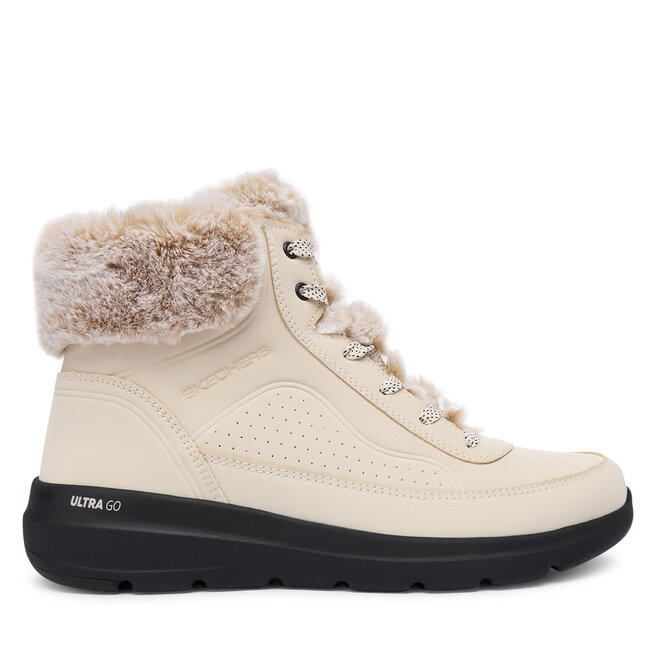 Trzewiki Skechers Glacial Ultra 144199/NTBK Beżowy - kobiece