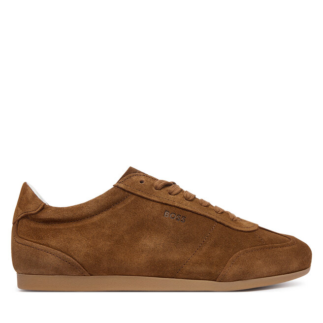 Sneakersy BOSS Solenne 50575226 Zielony - kobiece