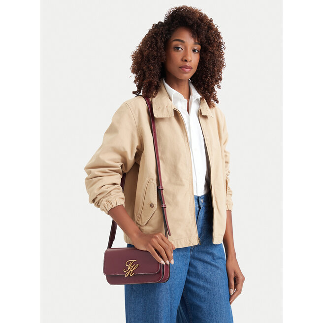 Torebka Tommy Hilfiger AW0AW18399 Czerwony ciemny -