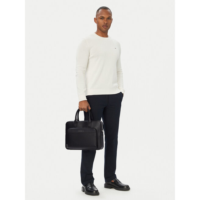 Torba na laptopa Tommy Hilfiger Th Central Slim Computer Bag AM0AM14730 Czarny -