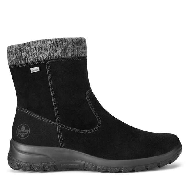 Botki Rieker L7165-00 Czarny - kobiece