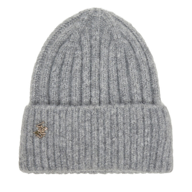 Czapka Beverly Hills Polo Club CEO-BHPC-W3-001-AW25 Szary -