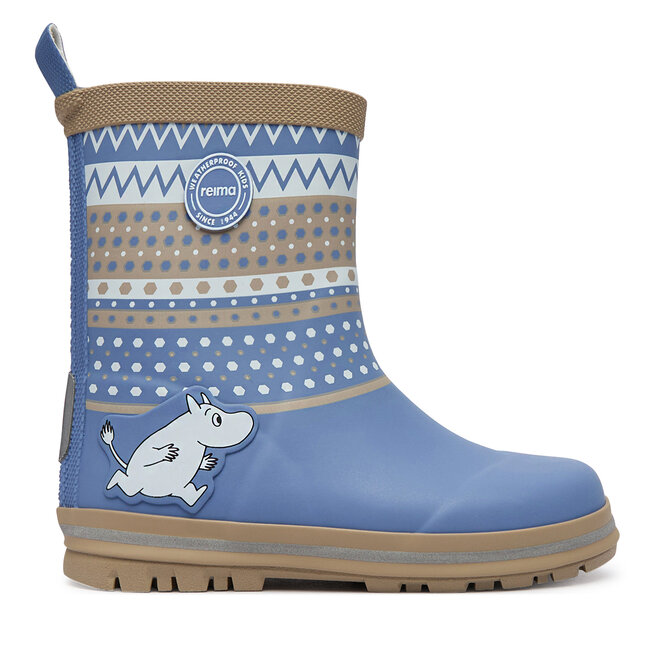 Kalosze Reima Moomin Magisk Rain Boots 5400001B Niebieski - chłopięce