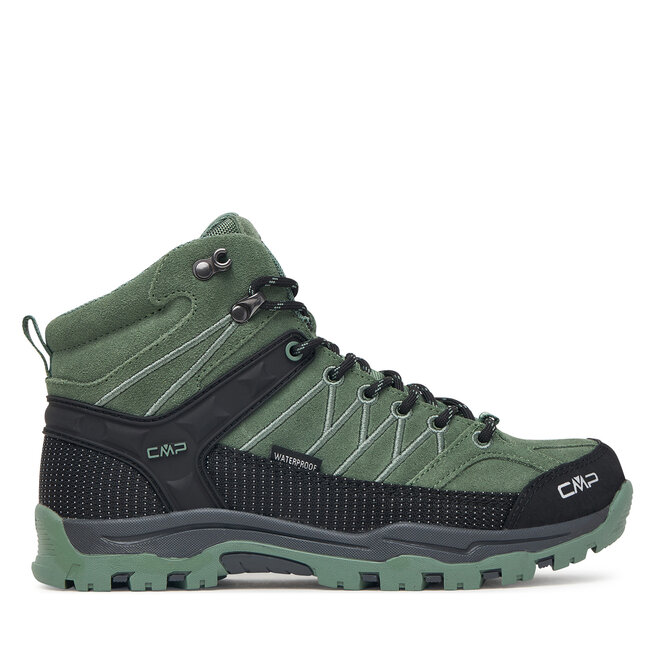 Trekkingi CMP Rigel Mid Wp 3Q12944J Zielony - dziecięce