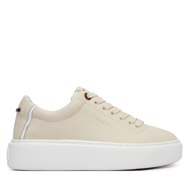 Sneakersy Alexander Smith London High ALBDLHW 8406 Kremowy - kobiece