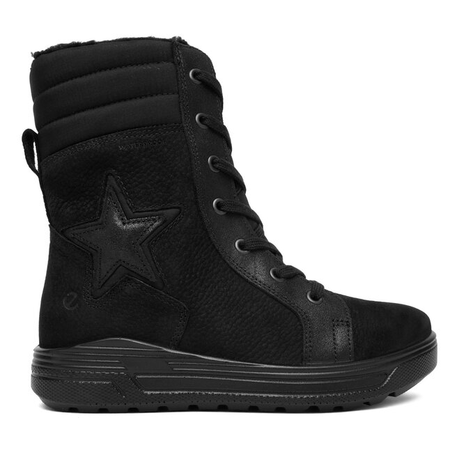 Śniegowce ECCO Urban Snowboarder 72238251094 Czarny - dziewczęce