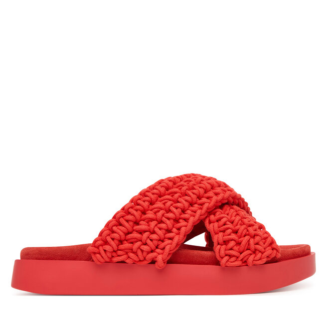 Klapki Inuikii Woven 1004.003.0062 Czerwony -