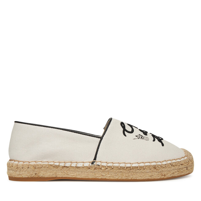 Espadryle KARL LAGERFELD KL81125 Biały - kobiece