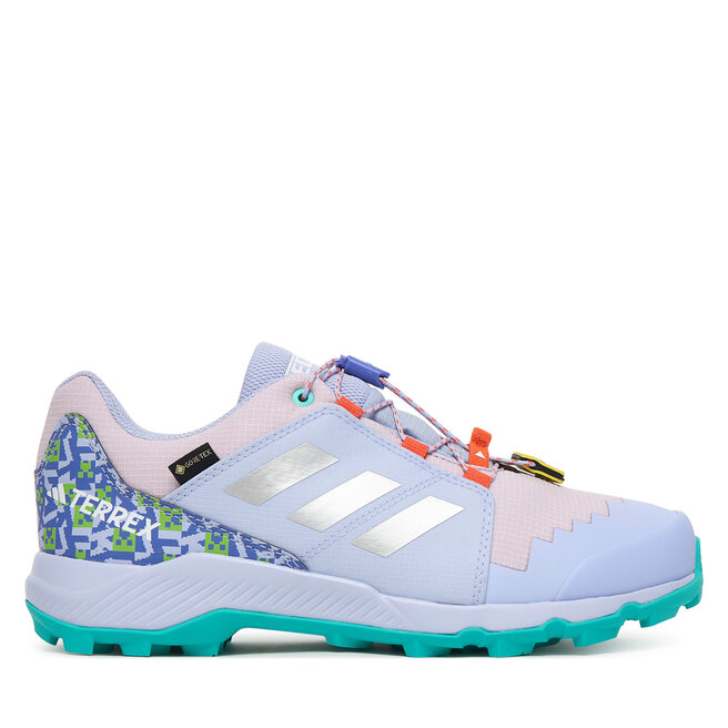 Trekkingi adidas Minecraft Terrex Gore-Tex Hiking JR1315 Fioletowy - dziecięce