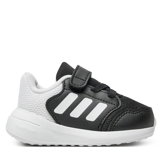 Sneakersy adidas Tensaur Run 3.0 IE6010 Czarny - chłopięce